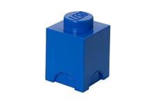 LEGO Storage Brick 1 - opbevaringsboks - lysende blå