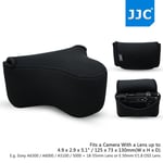 Camera Pouch Case Bag for Sony A6500 A6400 A6300 A5100+18-55mm ,50mm f/1.8 Lens