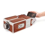 Buhui Smartphone Projector Portable Easy Operation Video Projector Creating A Small Home Theater