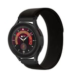 Garmin Forerunner 255S / Venu 2S Nylon Klockarmband - Svart