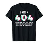 Costume Error 404 Funny Computer Science Programmer T-Shirt