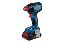 Bosch GDX Professional 18V-210C - stötnögle - ledningsfri - 3-hastigare - intet batteri