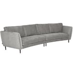 Grafu Furniture California 4-sits soffa svängd tyg B326 cm