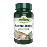 Natures Aid Standardised Korean Ginseng - 90 Tablets