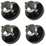 FITS NEW WORLD 444441153 STOVES 050554041 050560033 GAS HOB CONTROL KNOB 4 PACK