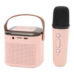 Home Mini Karaoke Machine Mini Karaoke Machine Pink 6pcs LED Lamp Chips For