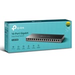 TP-LINK (TL-SG116E) 16-Port Gigabit Unmanaged Pro Switch Steel case