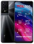 TCL SIM Free 505 128GB Mobile Phone - Space Grey