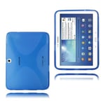Samsung X-line (blå) Transparent Galaxy Tab 3 10.1 Skal