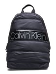Calvin Klein Puffer Round Backpac Ryggsäck Väska Svart [Color: BLACK ][Sex: Men ][Sizes: ONE SIZE ]