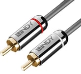 Lindy Chromo Premium Phono kabel - 0.5 m
