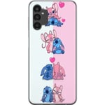 Samsung Galaxy A04s Genomskinligt Skal Lilo & Stitch