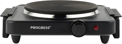 Progress EK4353P Electric Hot Plate – Portable Hob, Camping Cooker, Compact T