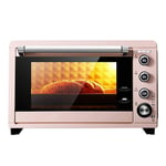 GJJSZ Toaster oven,45L Oven Adjustable Temperature 28-230 ℃ and 120 Minutes Timer Multifunctional Computer-type Household Hot Air/Rotary Fork/Fermentation