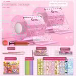 2-pack Nano-tejp Bubbelset Leksakssats ROSA pink