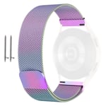 20mm Magnetic Strap for Samsung Galaxy Watch 4 Classic LTE 46mm Dazzle Color