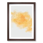 Big Box Art Soda Stream Storm in Abstract Framed Wall Art Picture Print Ready to Hang, Walnut A2 (62 x 45 cm)