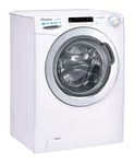 Candy Smart Pro CSOW41063DWCE, Freestanding Washer Dryer, 10Kg Wash + 6Kg Dry, 1400 RPM, WIFI enabled, White with Chrome door
