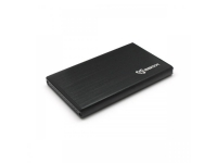 SBOX HDC-2562B, HDD- / SSD kabinett, 2.5, SATA, Serial ATA II, Serial ATA III, 5 Gbit/s, USB-anslutning, Svart