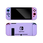 Logo Violet - Coque De Protection En Silicone Souple Pour Nintendo Switch, Rose Bonbon, Pour Manette De Jeu Ns Joy Con, Accessoires