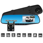 2in1 Car mirror with integrated rear view camera