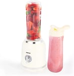 GEEPAS 300W Nutri Blender & Smoothie Maker Personal Milkshake 2 Speed White New