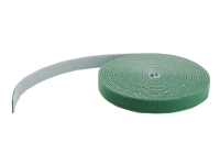 StarTech.com 100ft Hook and Loop Roll, Cut-to-Size Reusable Cable Ties, Bulk Industrial Wire Fastener Tape /Adjustable Fabric Wraps Green / Resuable Self Gripping Cable Management Straps - Adjustable Loop Ties (HKLP100GN) - Kardborrefäste - 30.48 cm - grön - för P/N: HKLP100, HKLP100BL, HKLP100RD, HKLP100YW