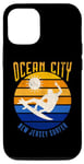 iPhone 12/12 Pro New Jersey Surfer Ocean City NJ Sunset Surfing Beaches Beach Case