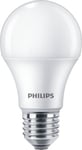 Philips LED E27 Lyspære -8W = 60W-Matt