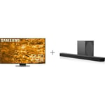Samsung 65" Q80D – 4K QLED TV + HW-Q800D 5.1.2 Dolby Atmos Soundbar -tuotepaketti