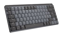 Logitech - MX Compact Mechanical Wireless Illuminated Keyboard Nordic