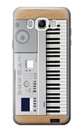 Keyboard Digital Piano Case Cover For Samsung Galaxy J7 (2016)
