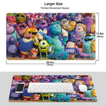 Mouse Pad,Rubber Non-Slip Electronic Sports Oversized Gaming Large Mouse Mat, Rectangular Mouse Pads 15.8 x 29.5 inch MPD-1316