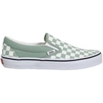 Tennarit Vans  Classic Slip On Color Theory Toile Homme Iceberg Green