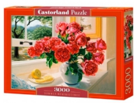 Puzzle 3000 pieces Peonies flowers Summer Reminisce