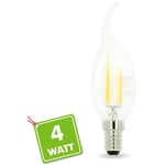 ARUM LIGHTING Arum Lighting - Ampoule Led Flamme E14 4W filament Température de Couleur: Blanc chaud 2700K