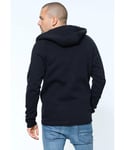 Nike Mens Modern Zip Up Hoodie In Black Cotton - Size Small