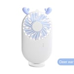 Mini Fan Usb Chargeable Desktop Fans 3 Mode Summer Cooler For Outdoor Office Desk Stand Fan