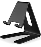 Orco Phone Stand For Desk Phone Dock Universal Stand Cradle Holder, Dock Compatible with iPhone 11 Pro Xs Max XR X 8 7 6S Plus Switch, HUAWEI Samsung S10 S9 (Black)