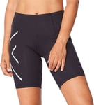 2XU Core Compression Shorts W Löparshorts Black/Silver, XS