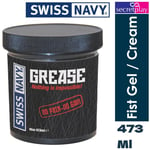 Swiss Navy Grease Premium Oil Based Fist Cream Anal Lubricant 473ml  Lube