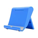 Functional Phone Tablet Holder Adjustable Angle Stand Universal Blue