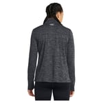 Under Armour Tech Textured Half Zip Sweatshirt Grey XS Woman