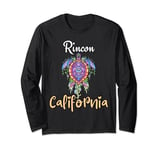 Rincon Beach Turtle California Vacation Family Trip Matching Long Sleeve T-Shirt
