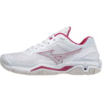 Mizuno Wave Stealth 5 Håndballsko Dame - Hvid - str. 39