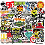 Skateboard-klistermärken Pack Cool Decals 100 st för bärbara datorer tonåringar Sti