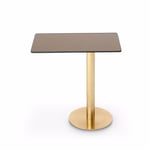 Tom Dixon Flash sidobord 30x50 cm Koppar-mässingsstativ