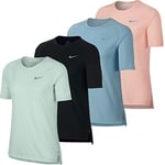 Nike Tailwind Chemise Femme Rose FR : XS (Taille Fabricant : XS - 32/34)