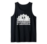 Sunshine and Arizona AZ Retro Vintage Sun Tank Top