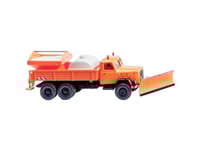 Wiking 064609 H0 Lastbilar Modell Magirus Tung Lastbil För Kommunal Vintertjänst